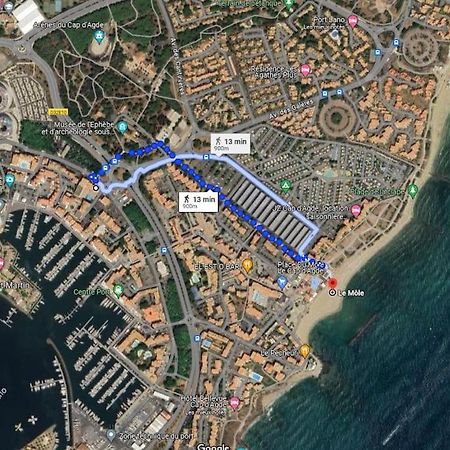 Studio Centre Port, Cap D'Agde Luaran gambar